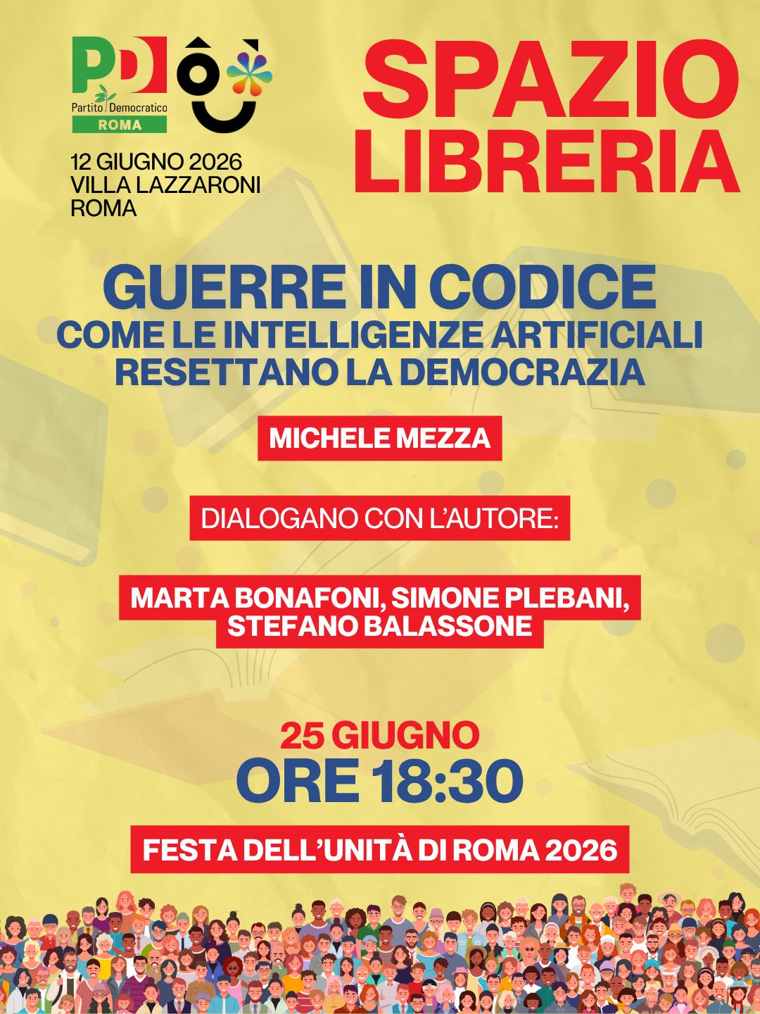 spazio libreria: guerre in codice -come le intelligenze artificiali resettano la democrazia